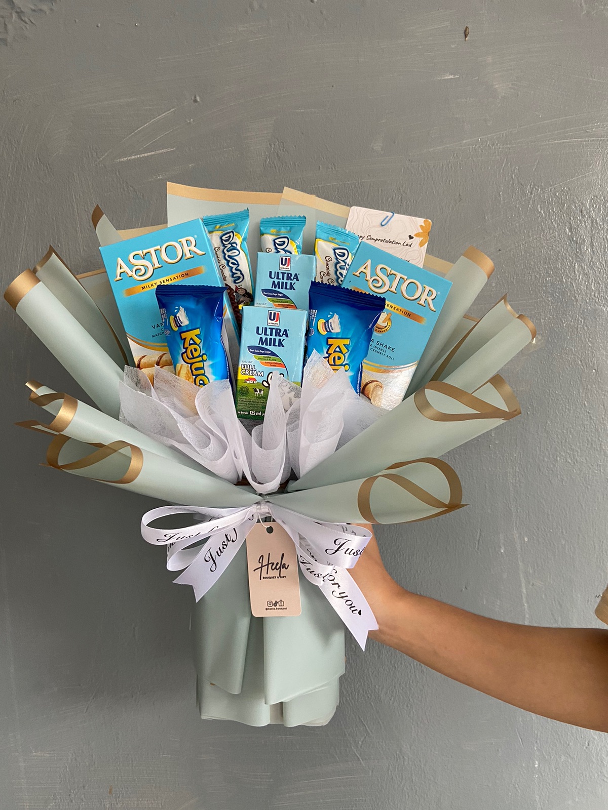 Blue Snack Bouquet